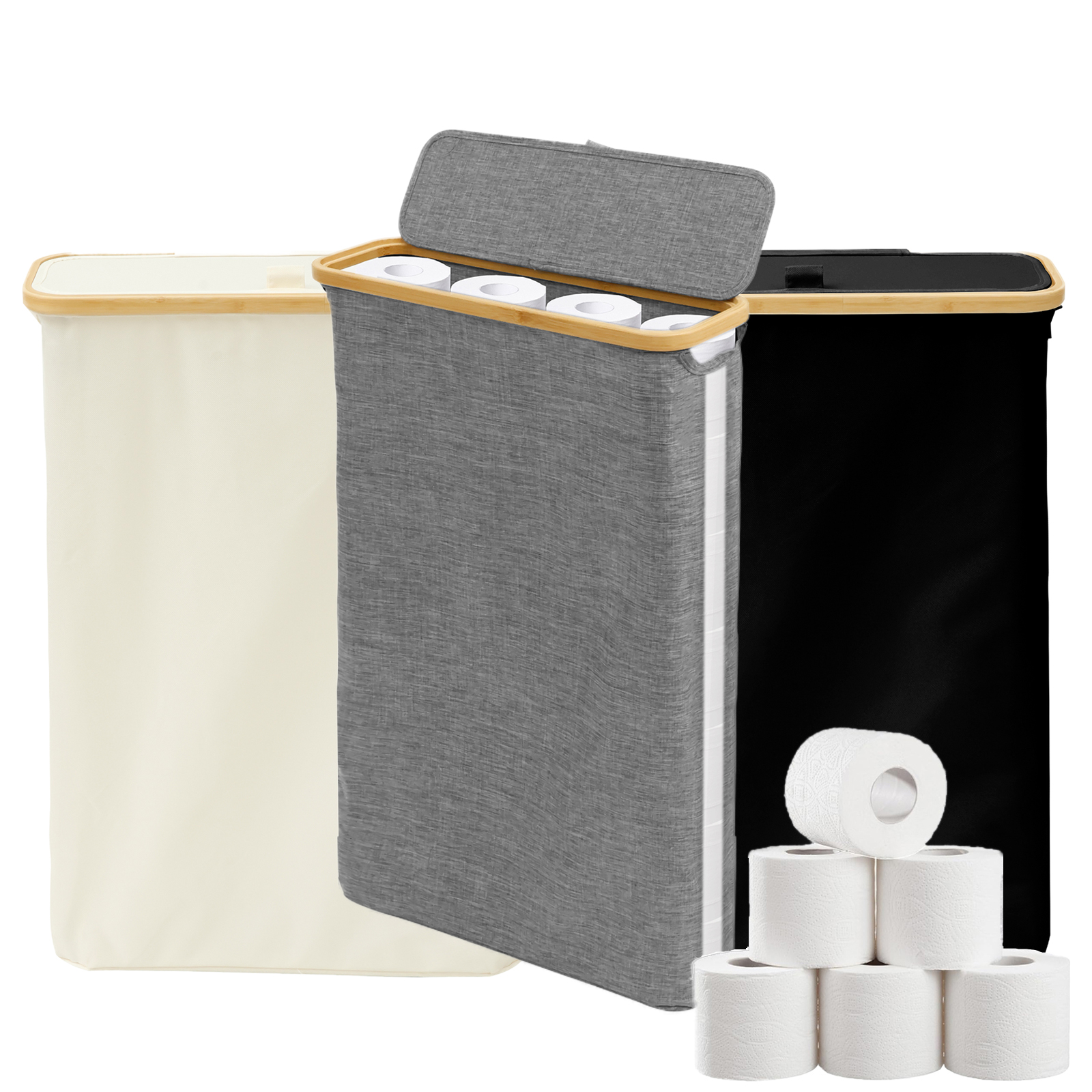 40L Toilet Paper Basket Bathro - Agar Tissue Culture のレビューと価格