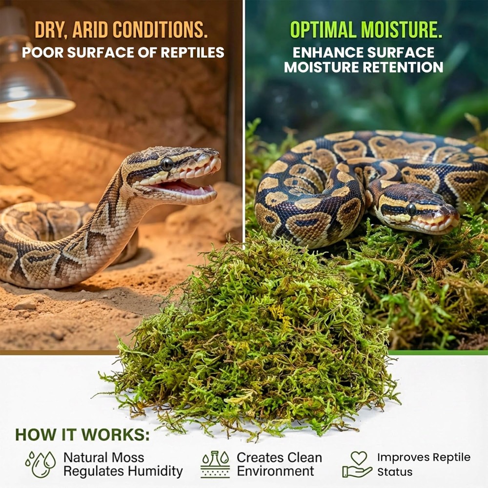 Sphagnum Moss for Reptiles - G - Sphagnum Moss Dry のレビューと価格