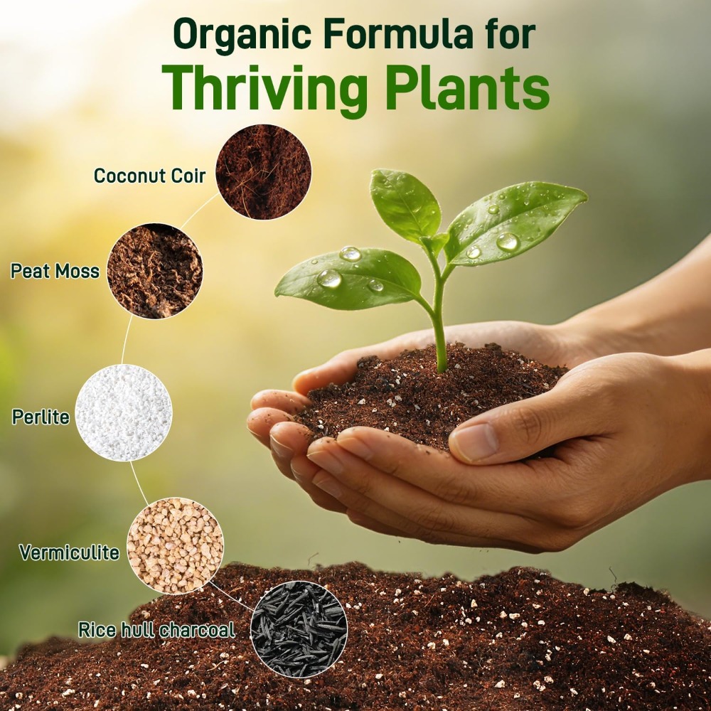 3QT Potting Soil Mix for Indoo - Coco Perlite Mix のレビューと価格