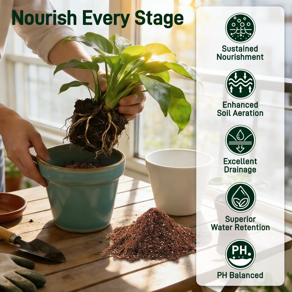 3QT Potting Soil Mix for Indoo - Coco Perlite Mix のレビューと価格