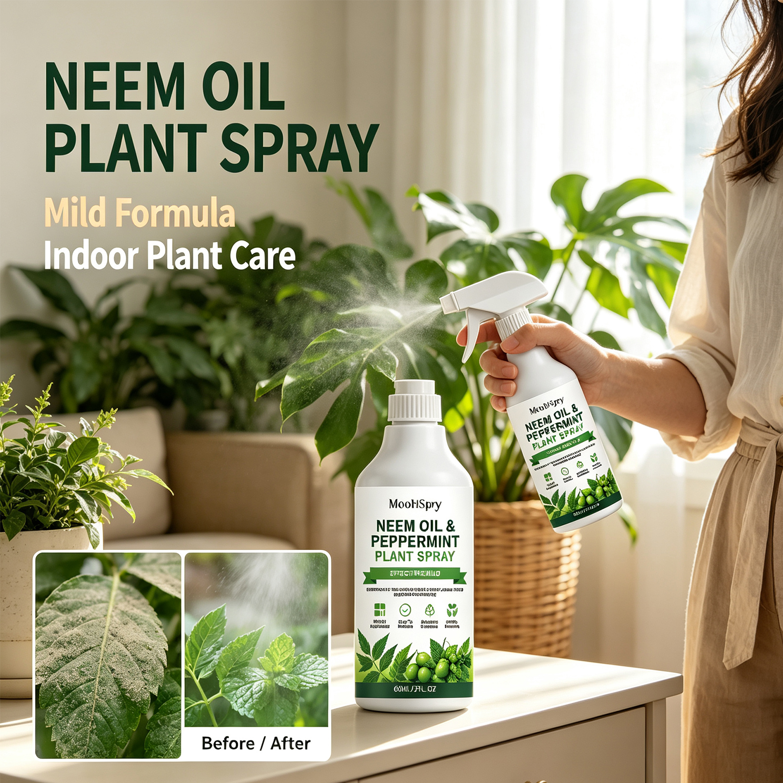 Neem Oil Mint Plant Spray Natu - Rooting Hormone Powder のレビューと価格