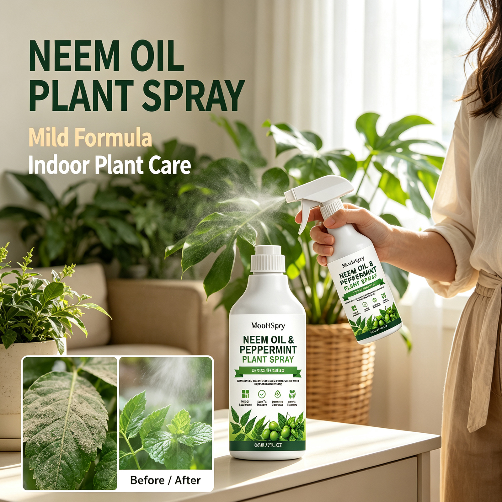 Neem Oil Mint Plant Spray Natu - Rooting Hormone Powder のレビューと価格