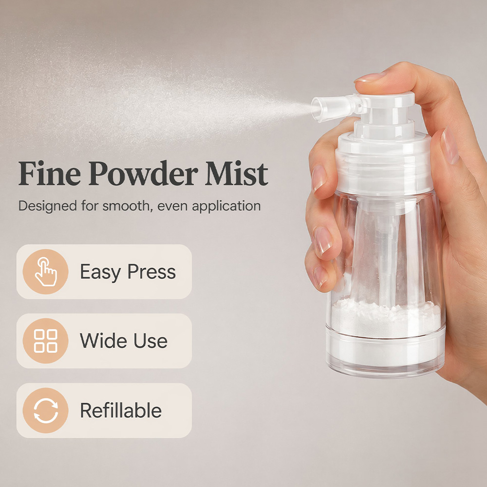 140ml Press-Type Dry Powder Sp - Misting Bottle Fine のレビューと価格