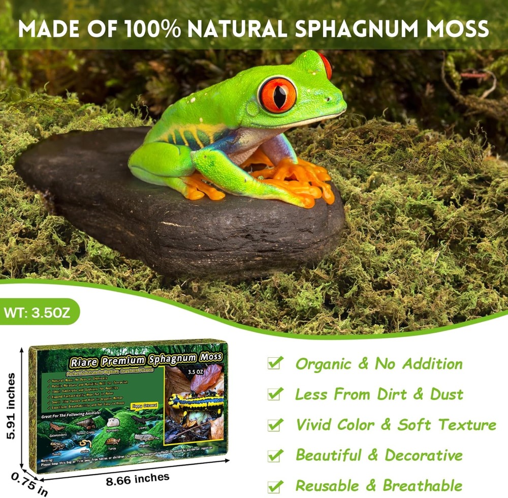 3.5 OZ Premium Sphagnum Moss f - Sphagnum Moss Dry のレビューと価格