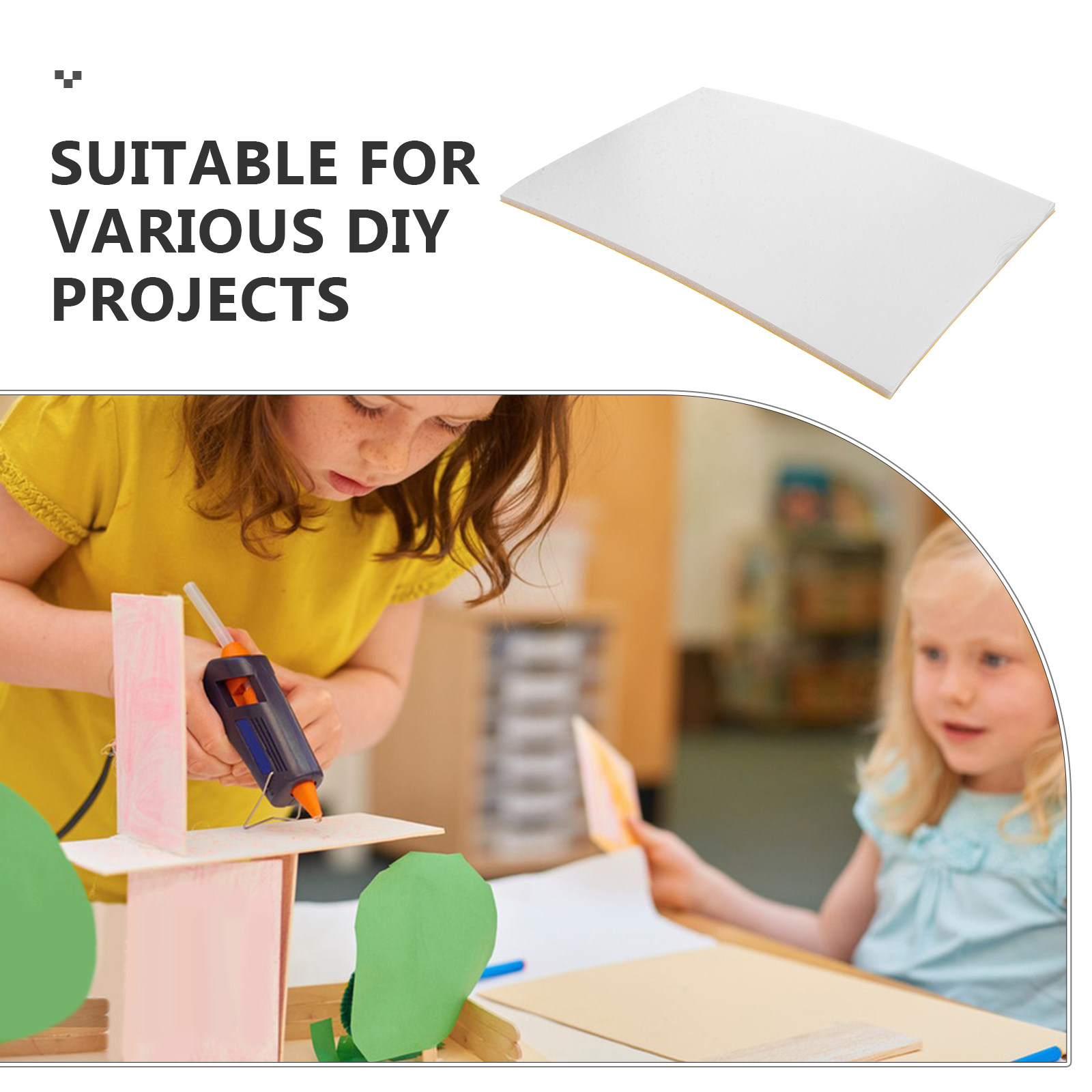 Adhesive Foam Board Thick DIY  - Cutting Board Foam のレビューと価格