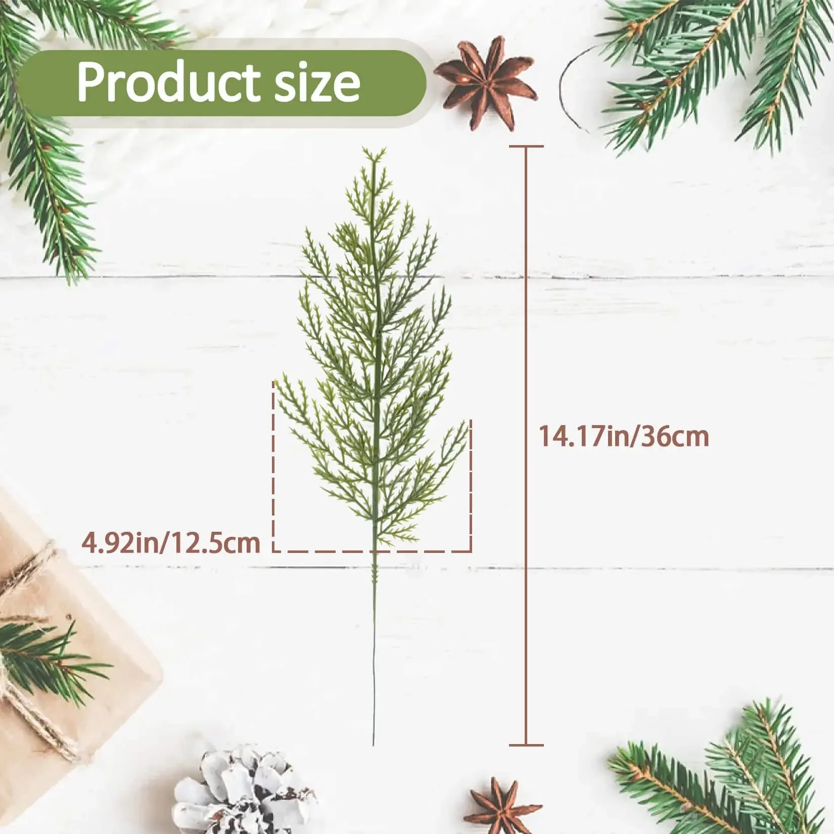 10pc Artificial Plants Pine Br - Sphagnum Moss Dry のレビューと価格