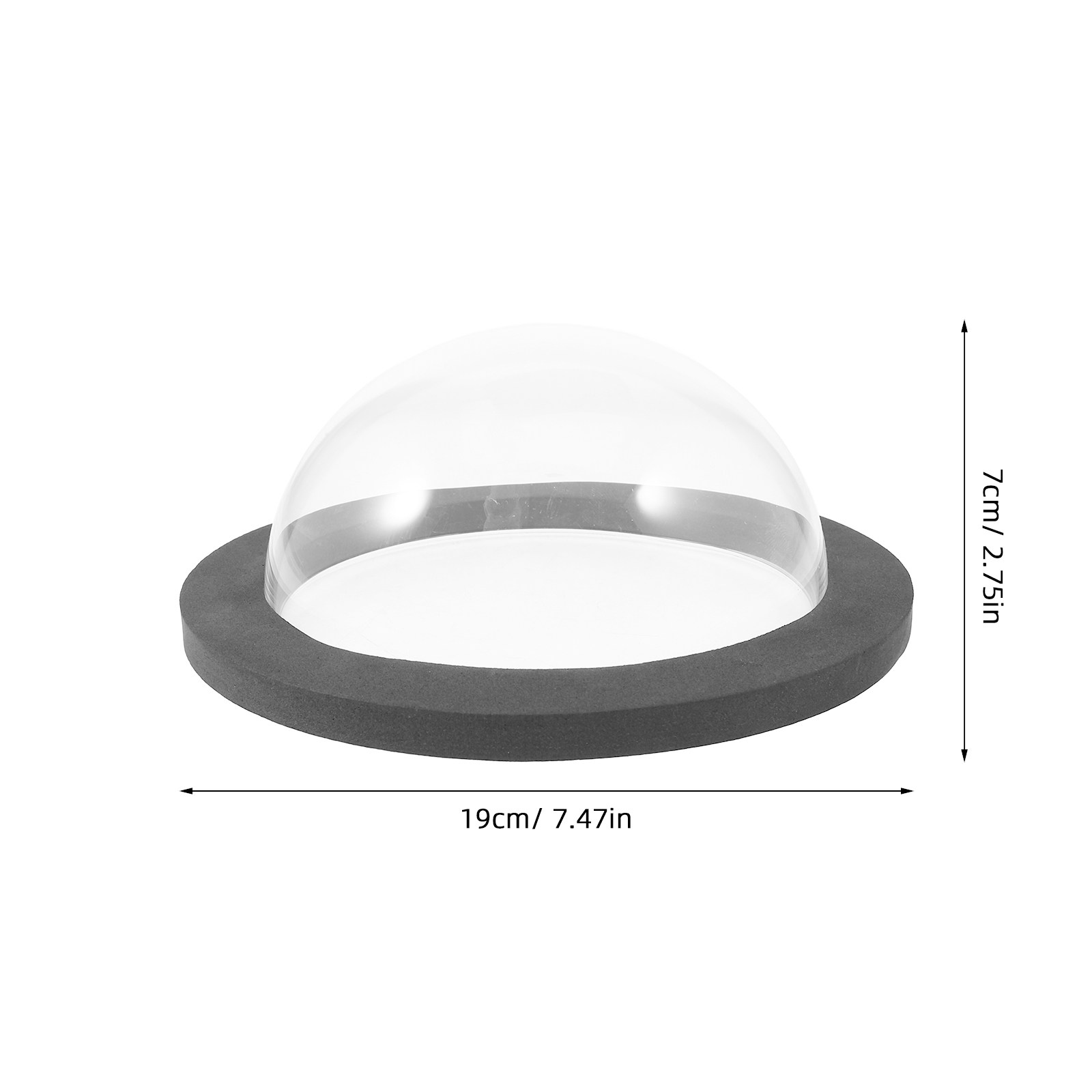 Outdoor Decor Fish Dome Pond A - Plastic Dome Clear のレビューと価格