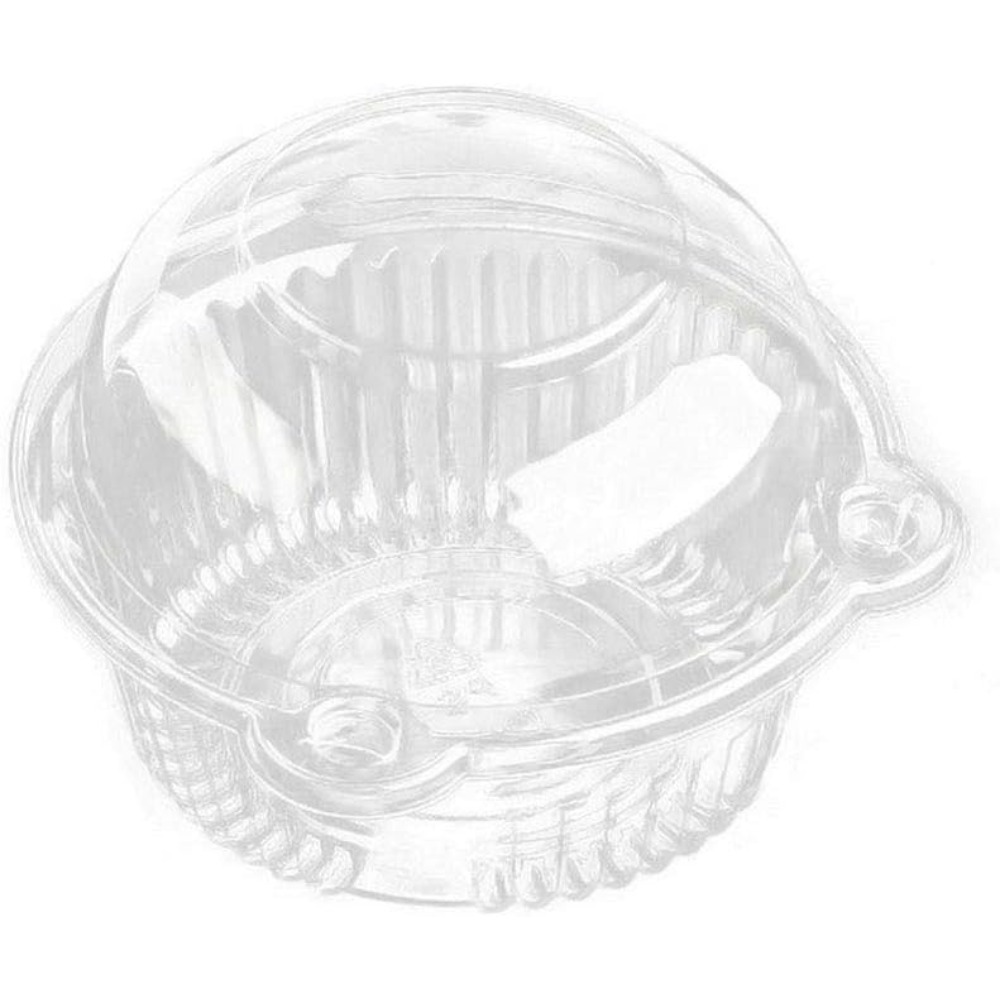 Cupcake Holders Individual,50  - Plastic Dome Clear のレビューと価格