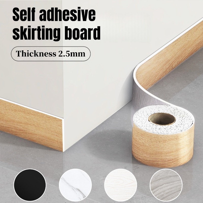 Wood Grain Self-adhesive Skirt - Cutting Board Foam のレビューと価格