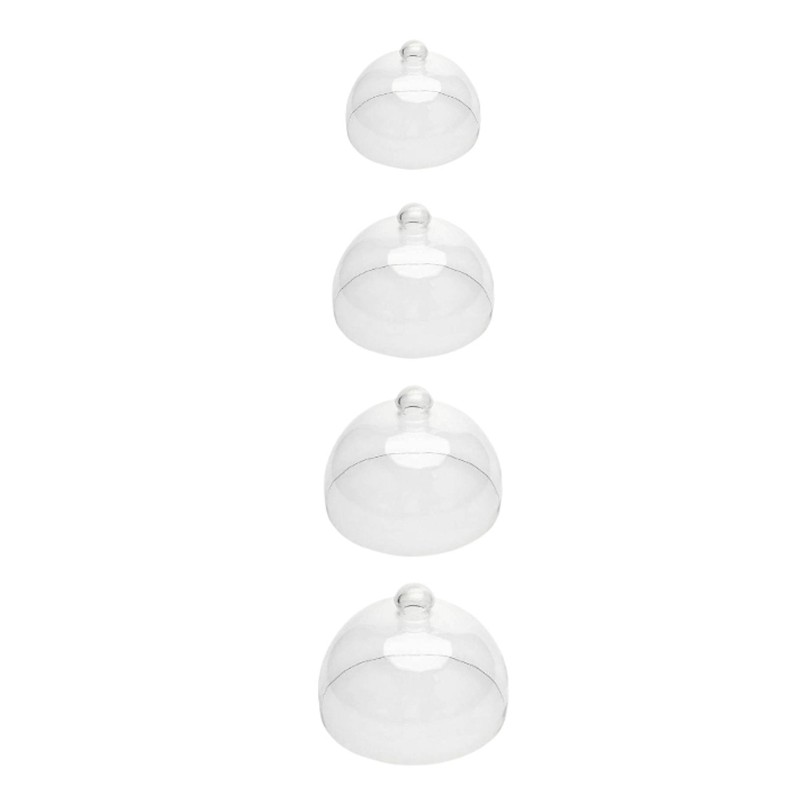 Glass Cake Cloche Dome Clear C - Plastic Dome Clear のレビューと価格