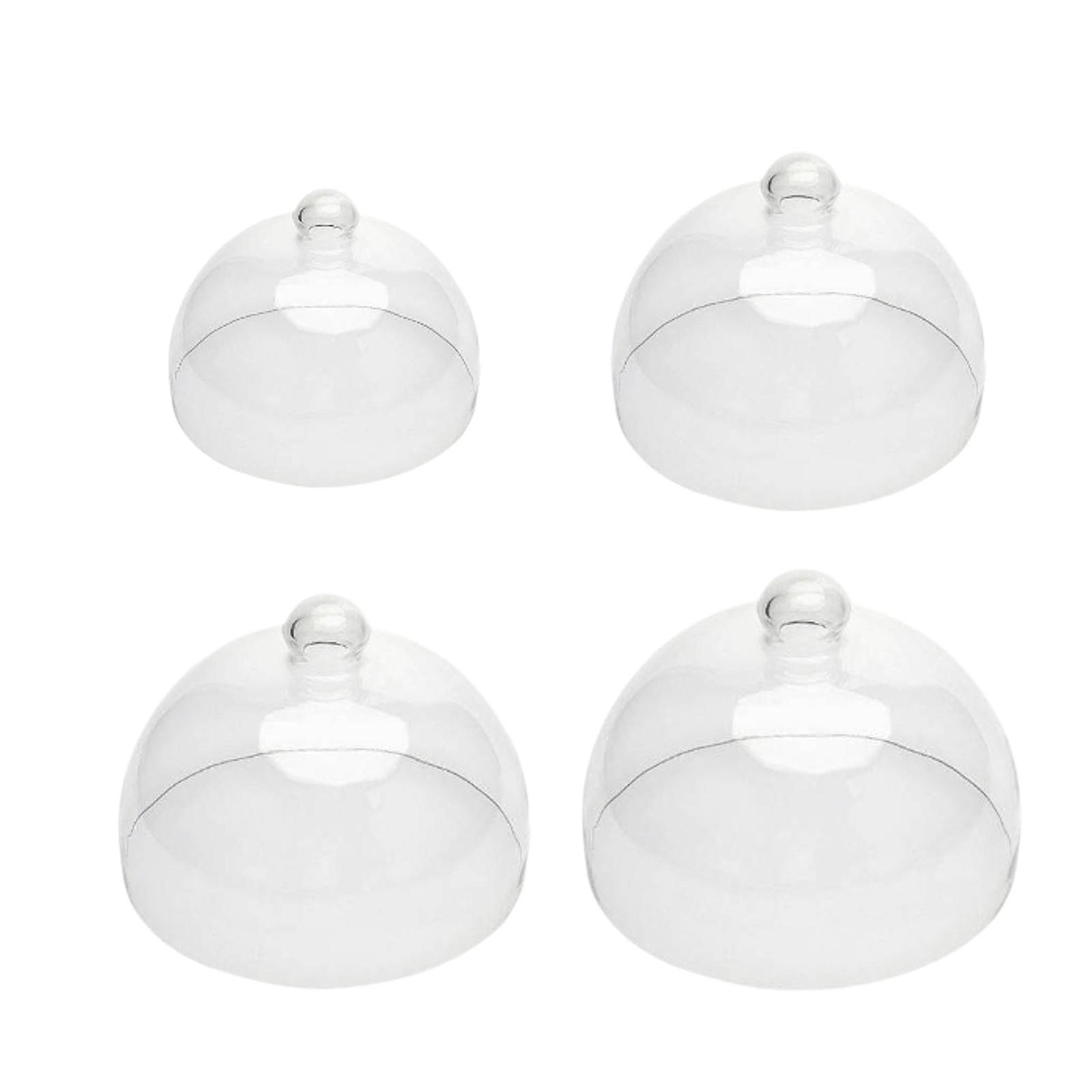 Glass Cake Cloche Dome Clear C - Plastic Dome Clear のレビューと価格