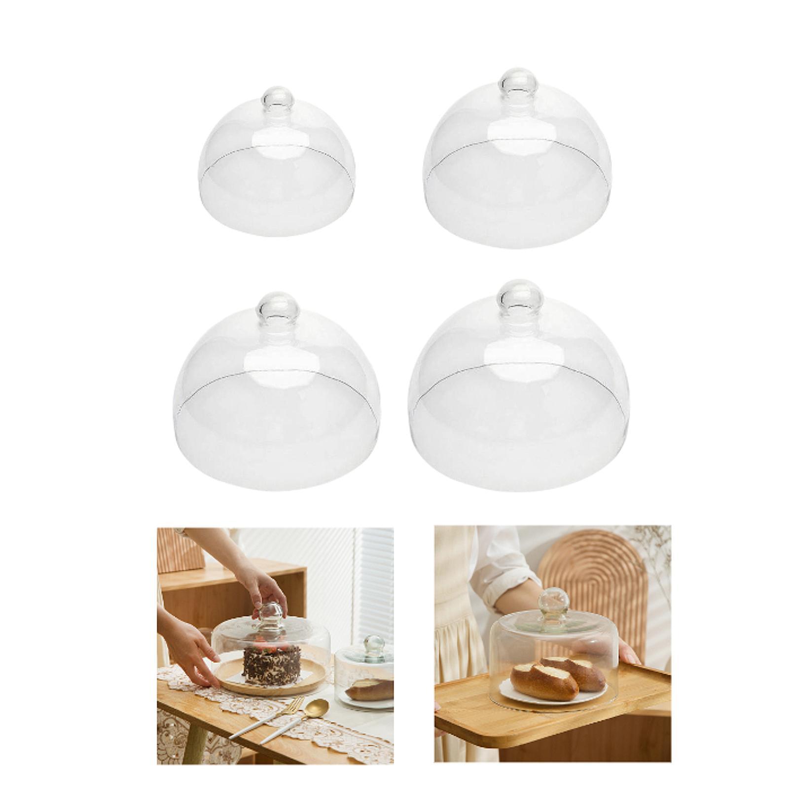 Glass Cake Cloche Dome Clear C - Plastic Dome Clear のレビューと価格
