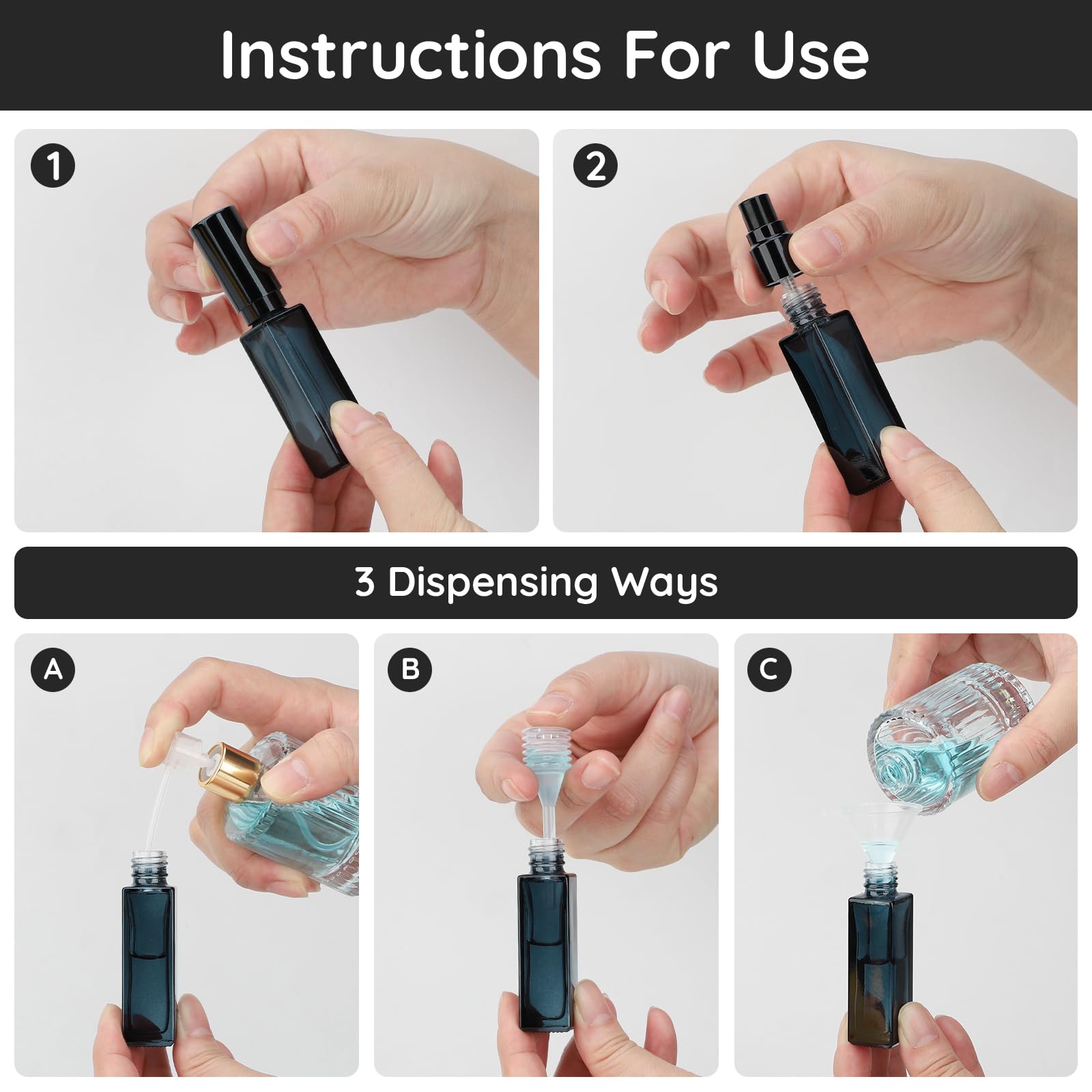 10pcs Perfume Bottle Spray Emp - Misting Bottle Fine のレビューと価格