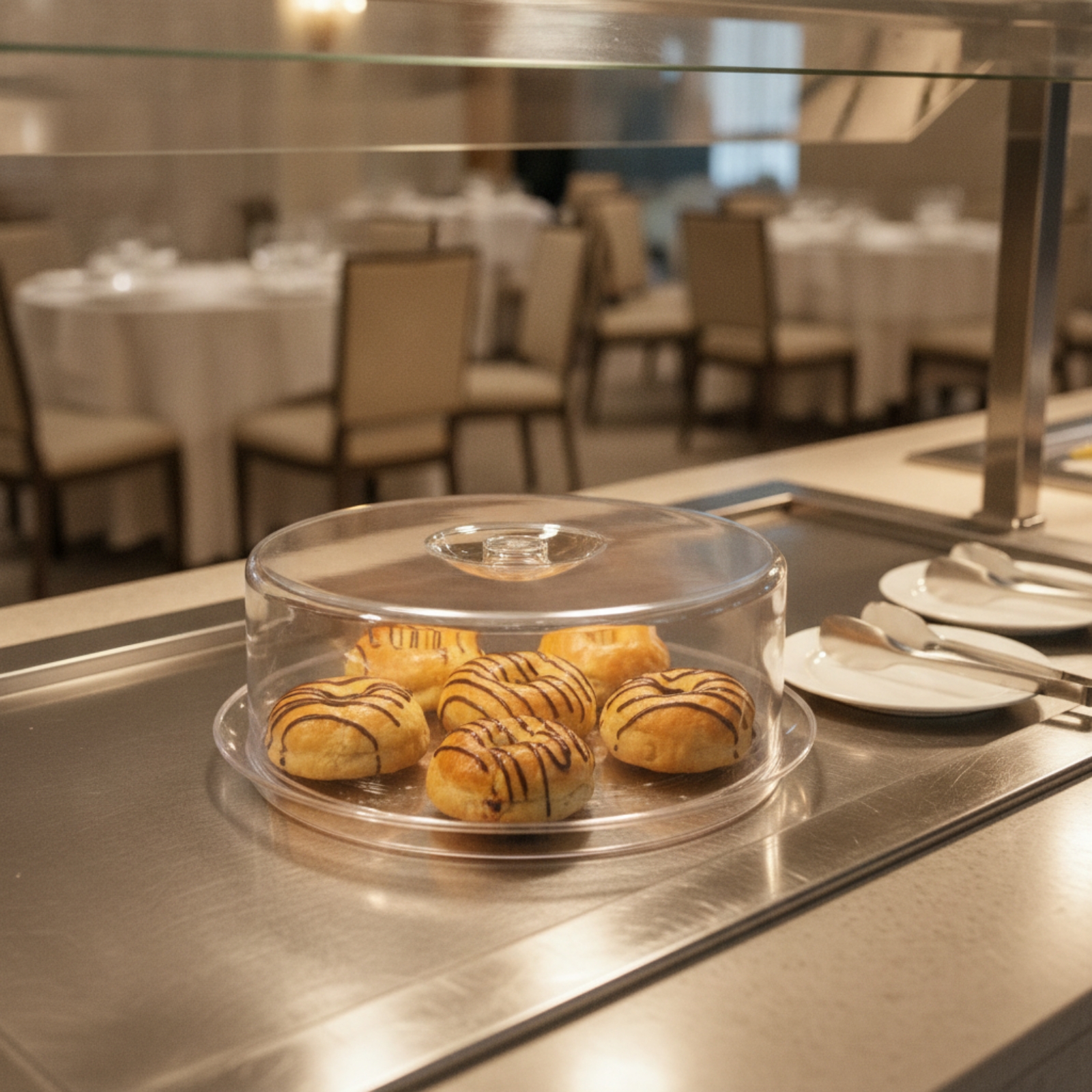 Food Cover with Base Dustproof - Plastic Dome Clear のレビューと価格