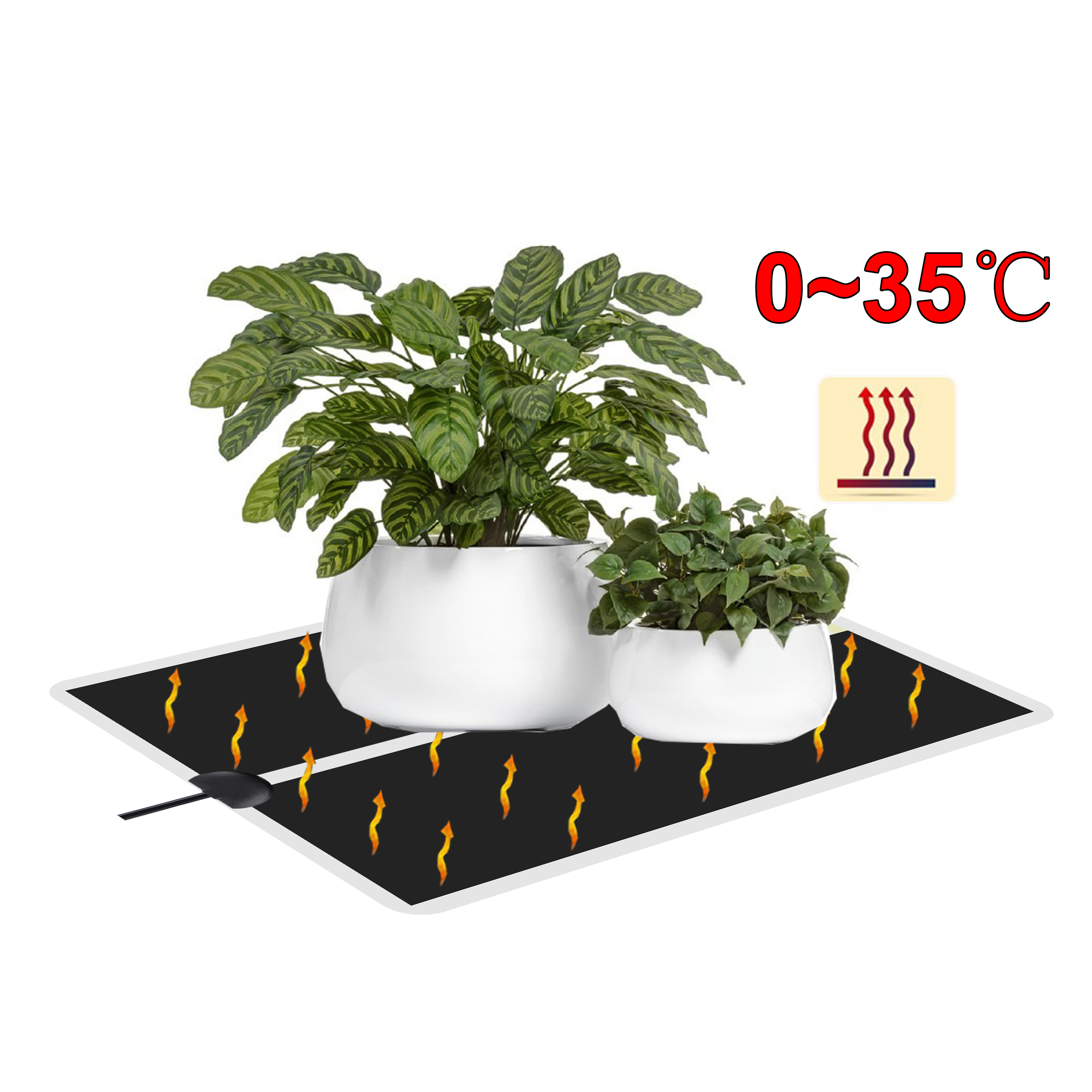 5~45W Seedling Heat Mat 220V~2 - Heat Mat Seedling のレビューと価格