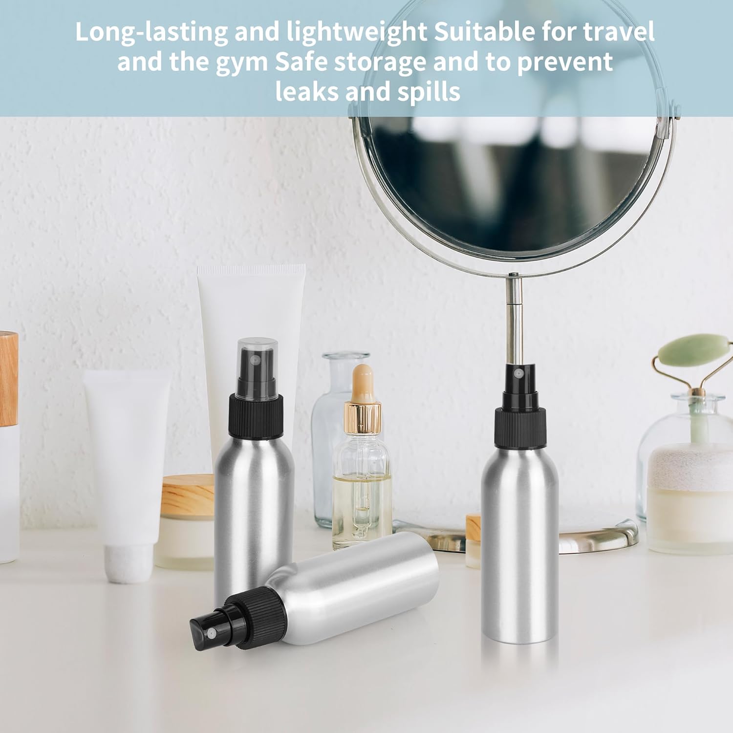 1Pack 30/120ml Aluminum Empty  - Misting Bottle Fine のレビューと価格