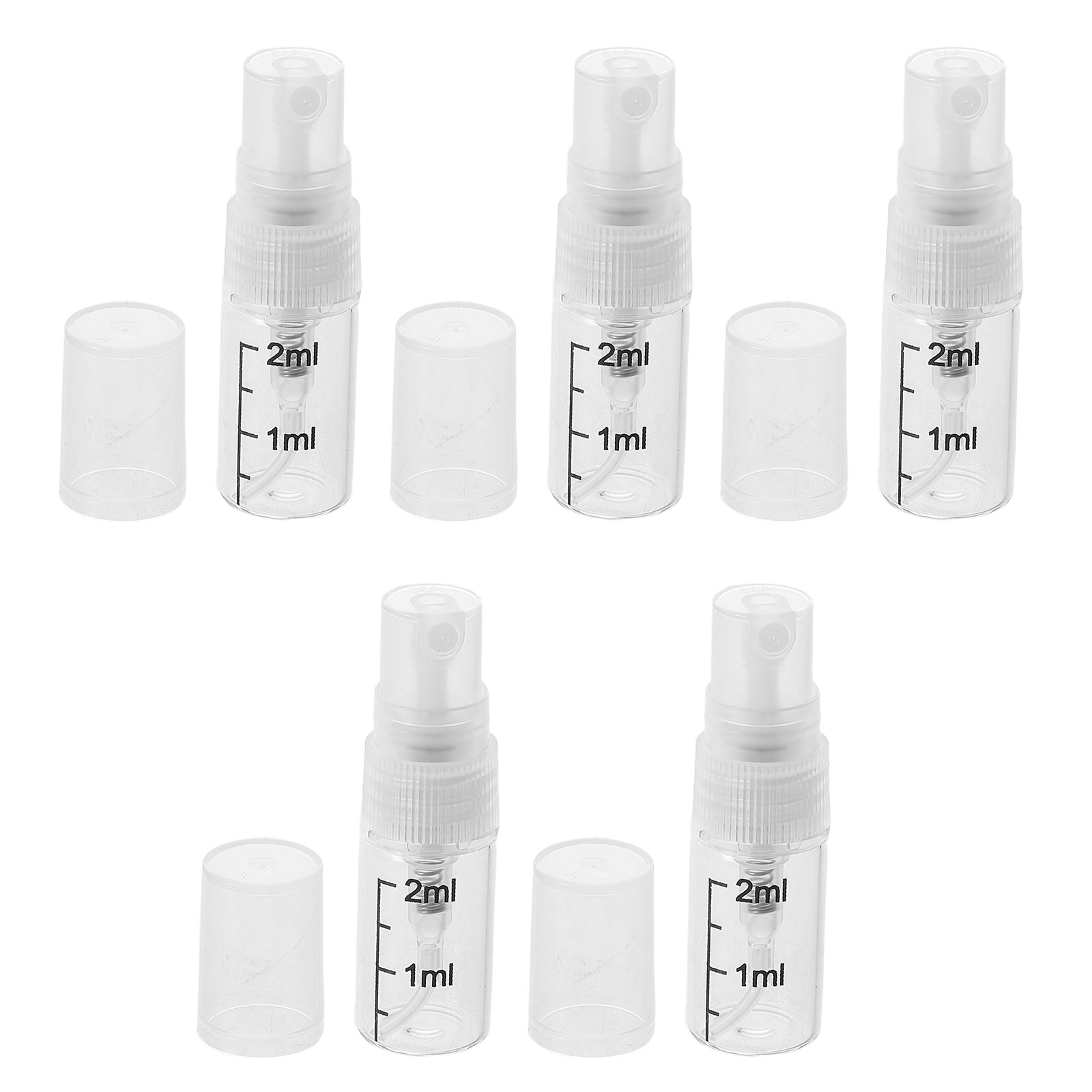 5Pcs Small Glass Spray Bottle  - Misting Bottle Fine のレビューと価格