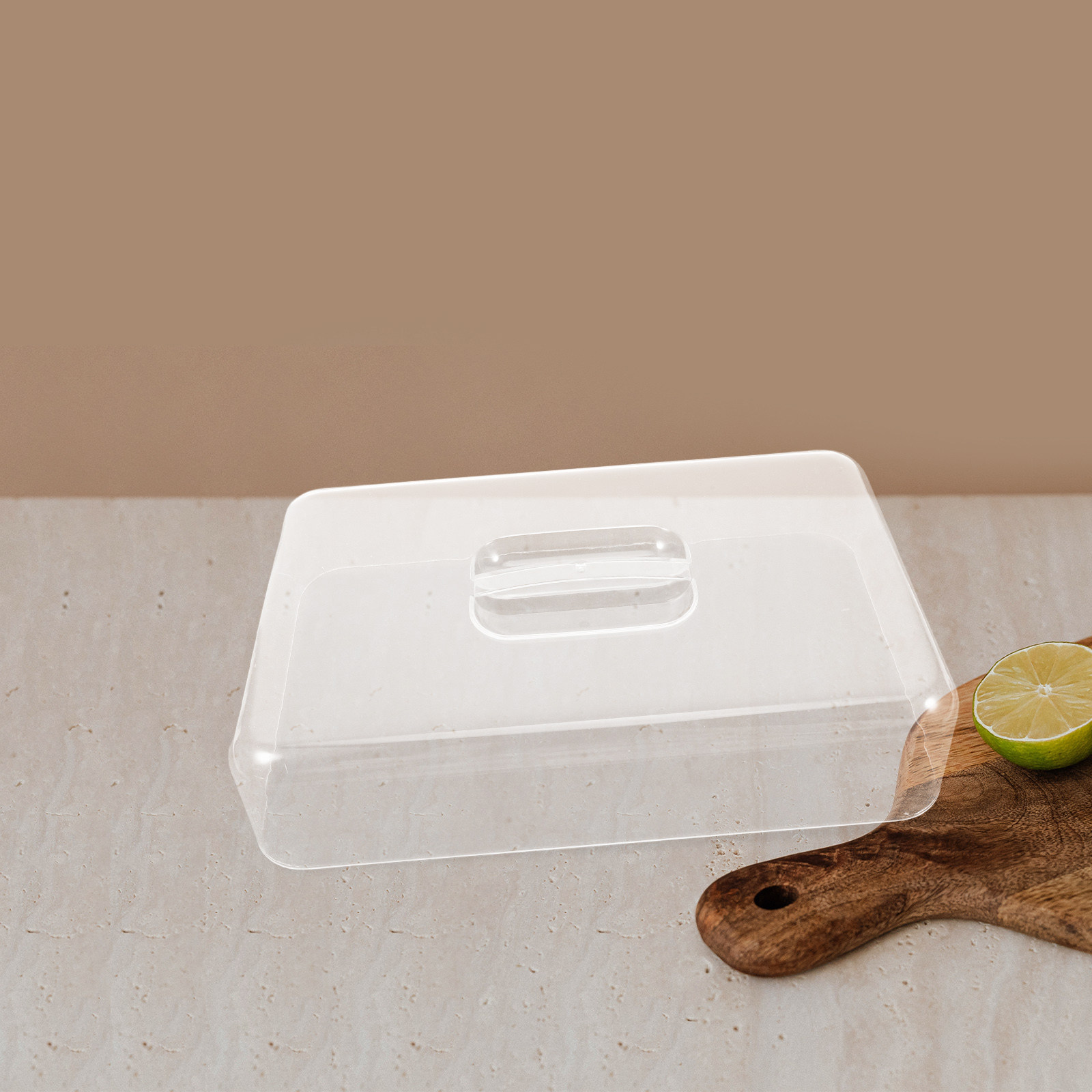 2Pcs Clear Acrylic Rectangular - Plastic Dome Clear のレビューと価格