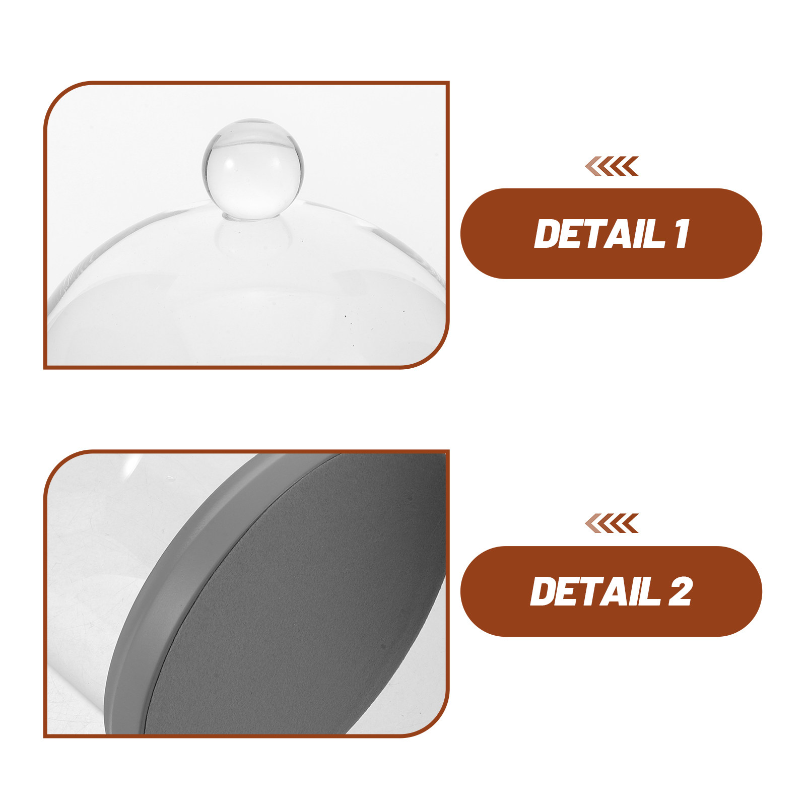 Glass Dome Cloche Bell Jar Cle - Plastic Dome Clear のレビューと価格