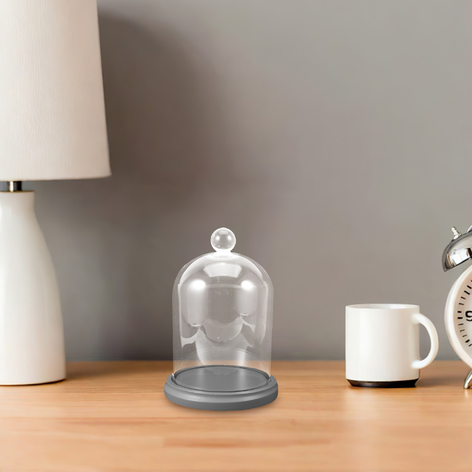 Glass Dome Cloche Bell Jar Cle - Plastic Dome Clear のレビューと価格