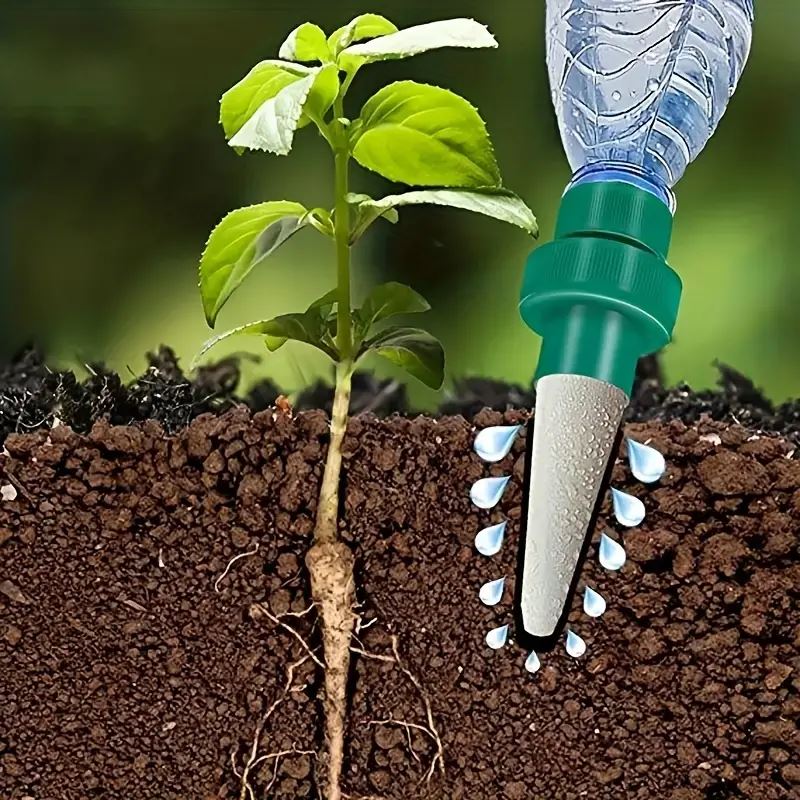 4Pcs Automatic Plant Drip Irri - Self Watering Insert のレビューと価格