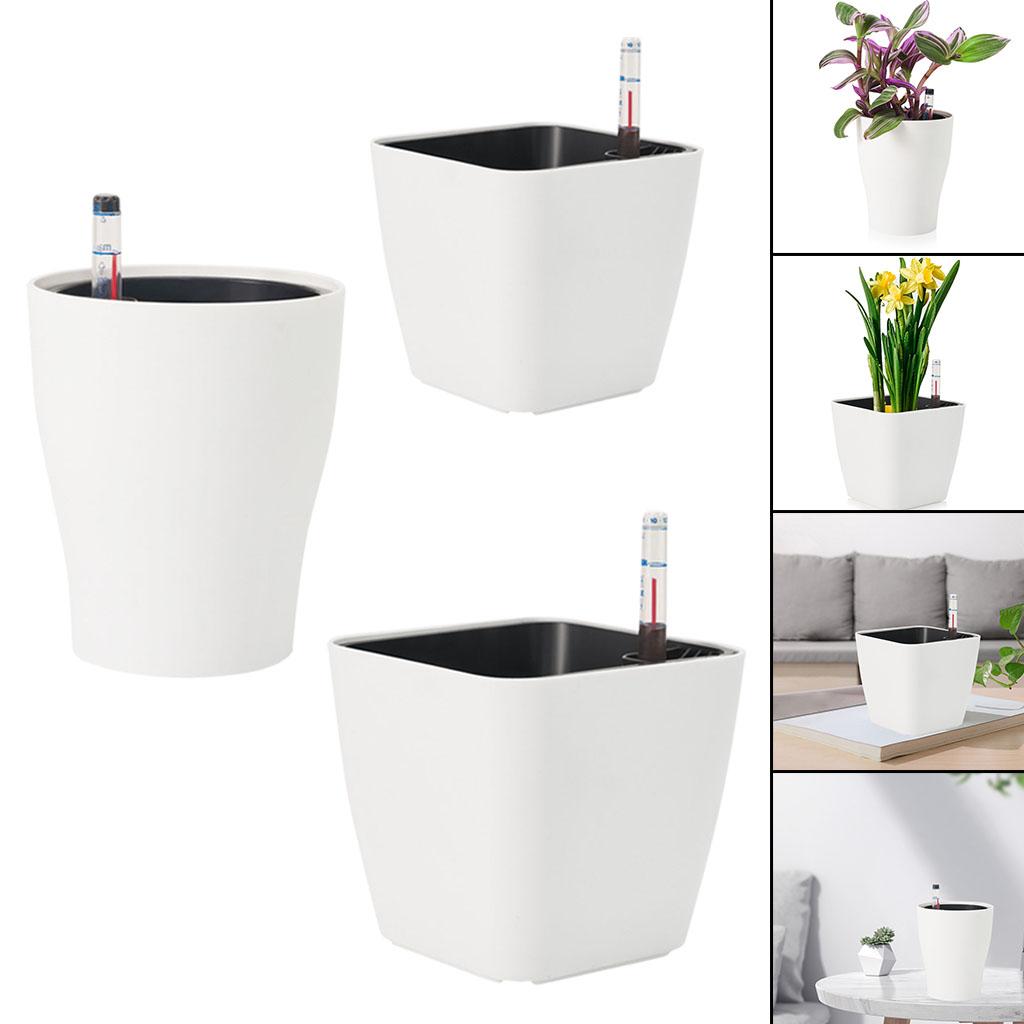 Self Watering Flower Pots Whit - Self Watering Insert のレビューと価格