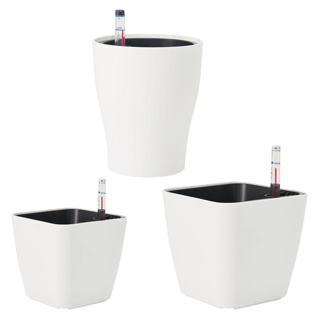 Self Watering Flower Pots Whit - Self Watering Insert のレビューと価格