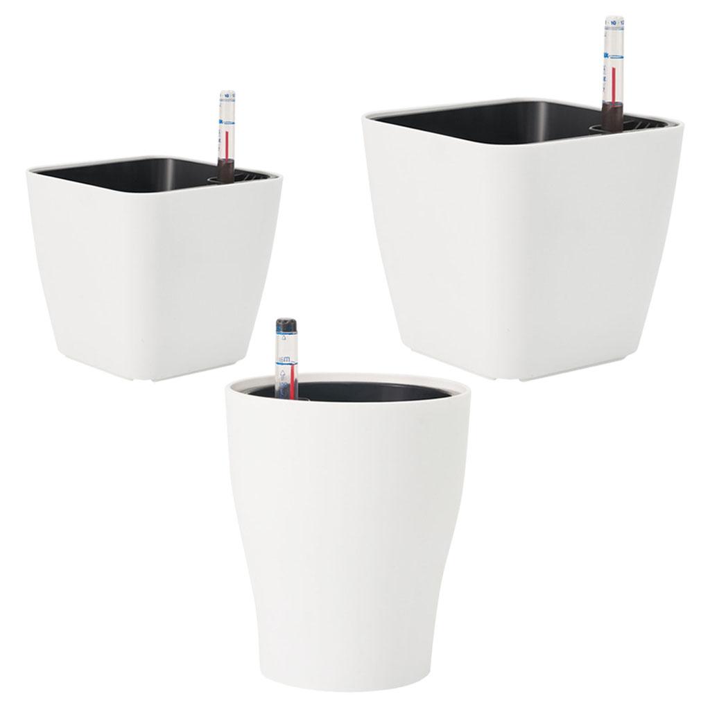 Self Watering Flower Pots Whit - Self Watering Insert のレビューと価格