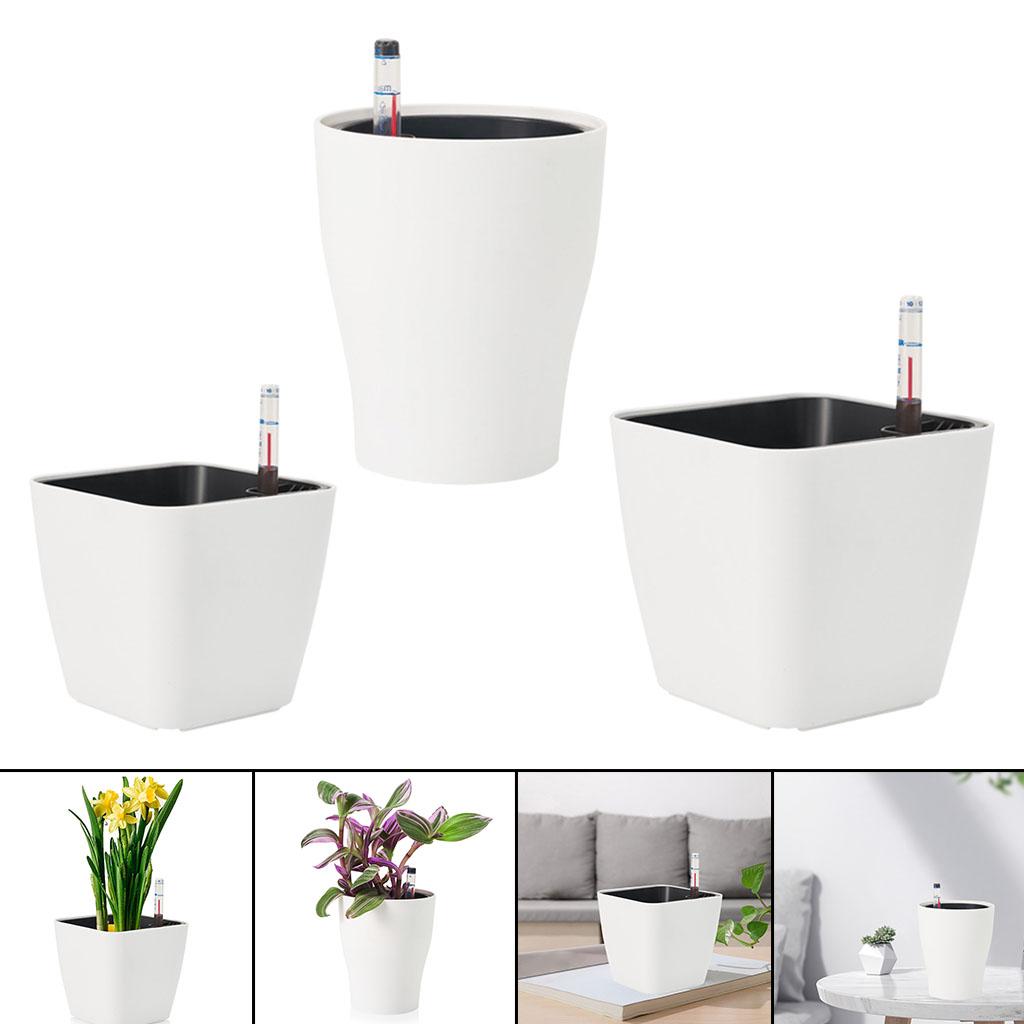 Self Watering Flower Pots Whit - Self Watering Insert のレビューと価格