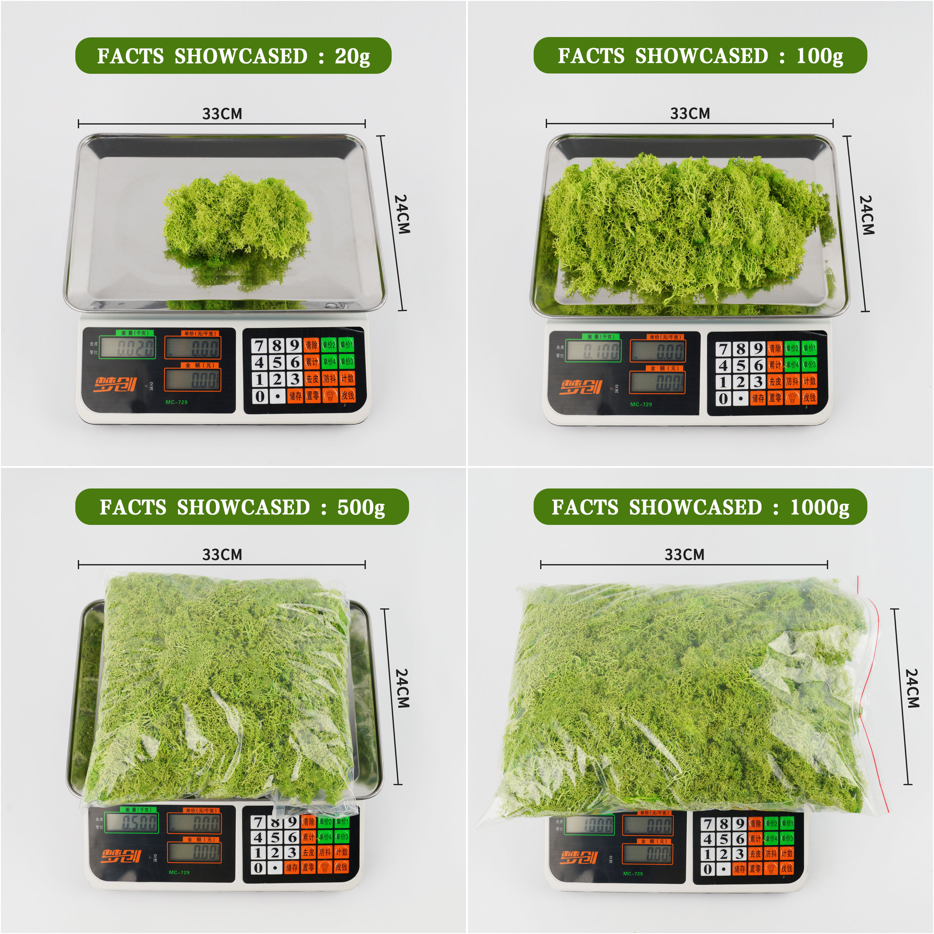 20/80g Eternal Life Moss Grass - Sphagnum Moss Dry のレビューと価格