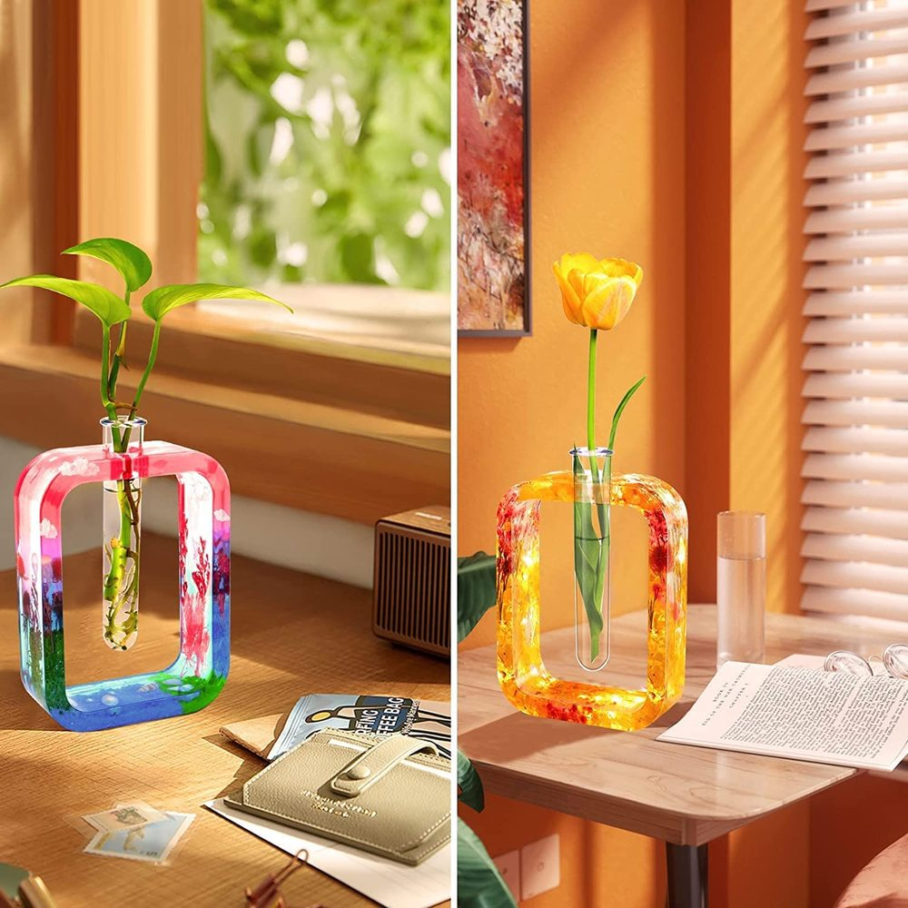 Hydroponic Hexagonal Plant Pro - Propagation Station Vase のレビューと価格
