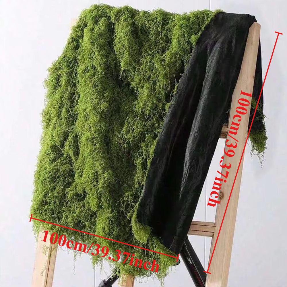 1*1m Fake Moss DIY Crafts Gras - Sphagnum Moss Dry のレビューと価格