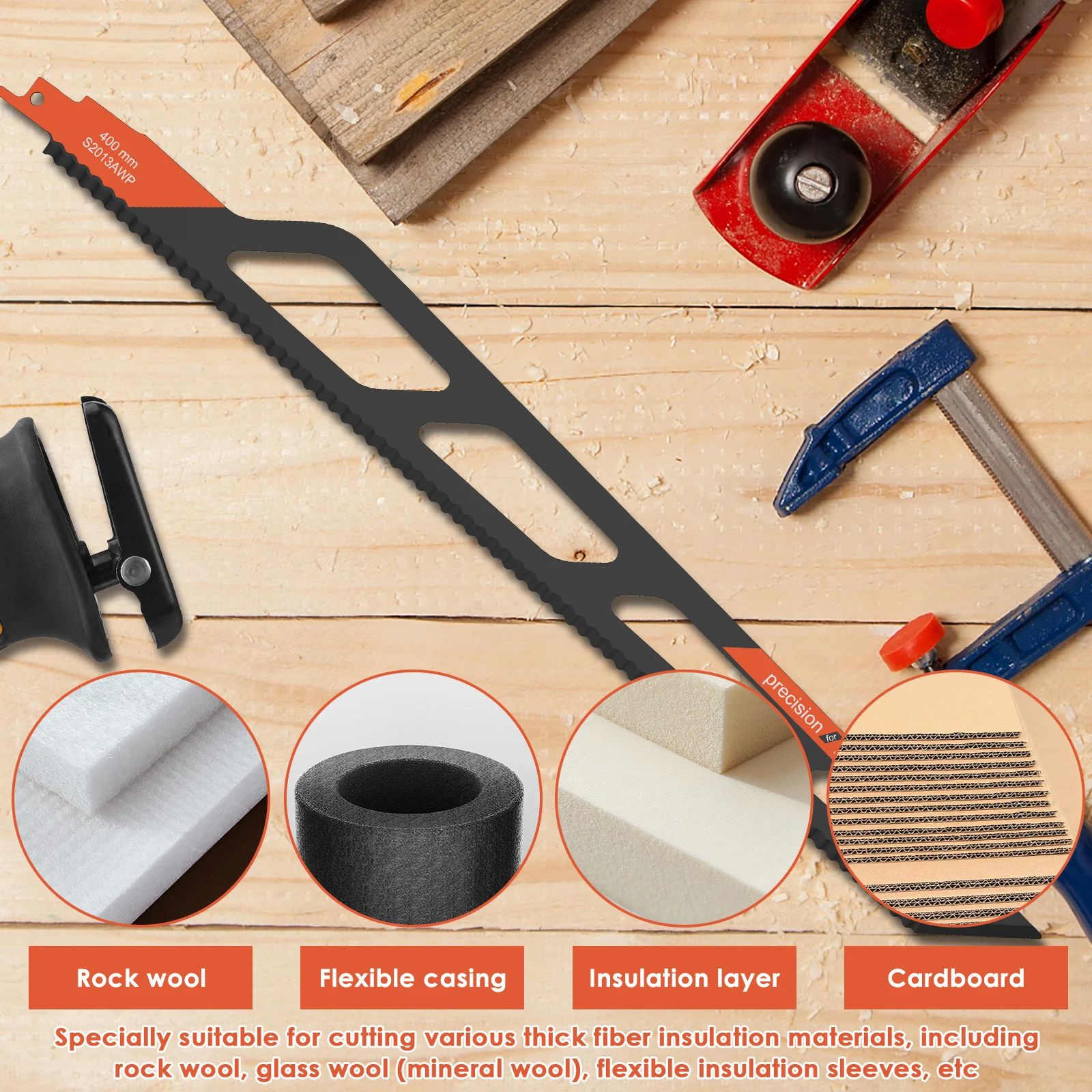 16inch/400mm Reciprocating Saw - Cutting Board Foam のレビューと価格