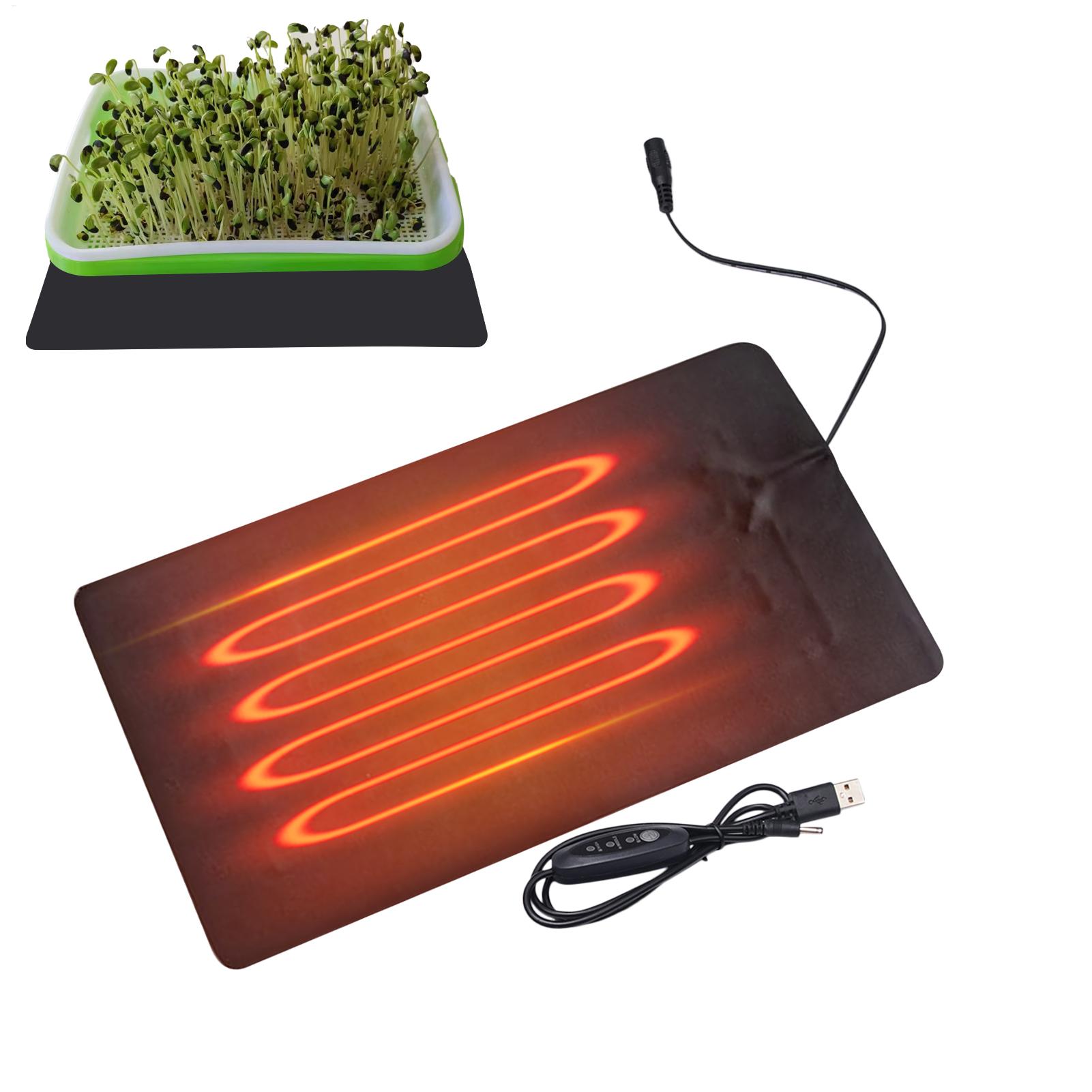 Seedling Heat Mat 5V 2A 8.5W P - Heat Mat Seedling のレビューと価格
