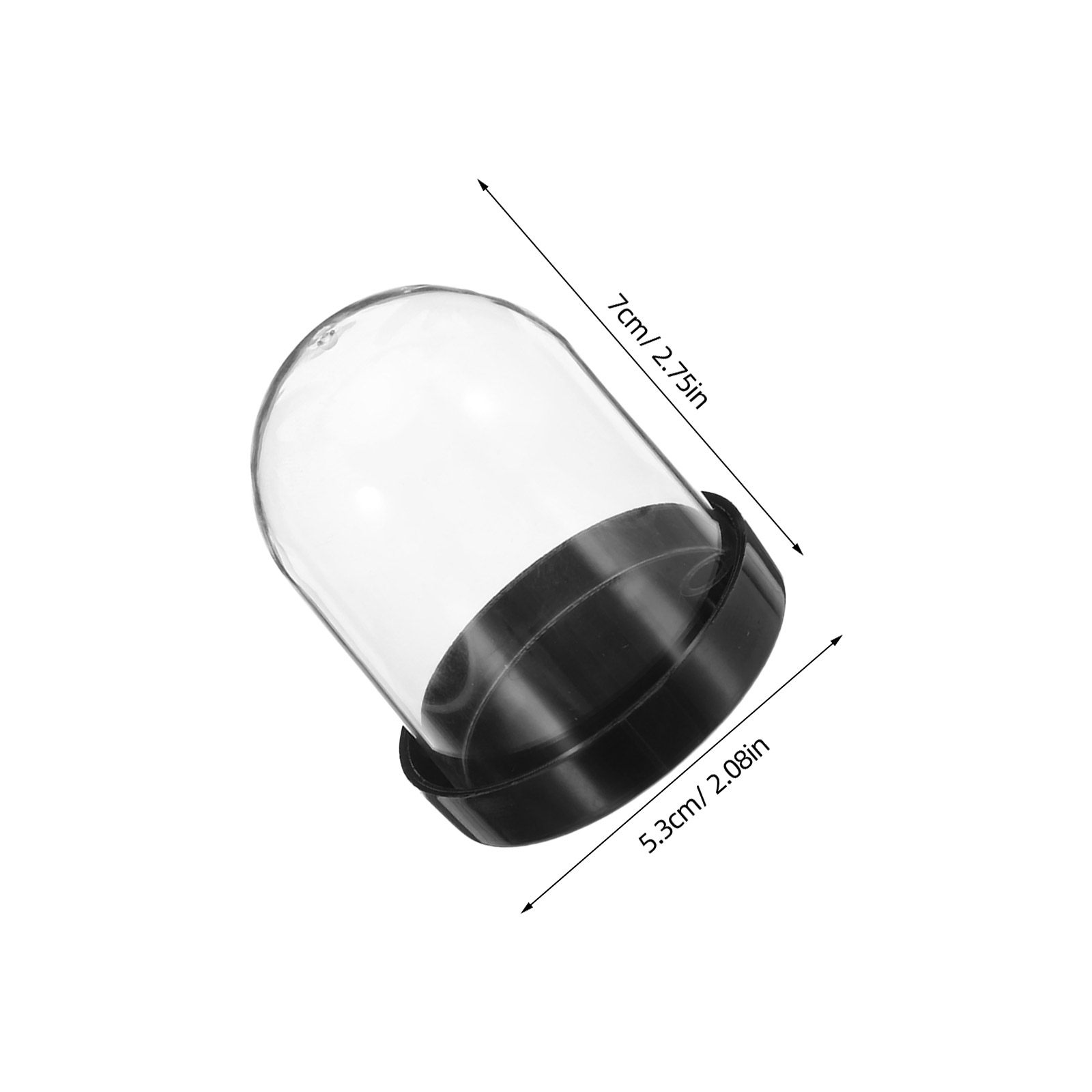 4Pcs Clear Micro Landscape Dom - Plastic Dome Clear のレビューと価格