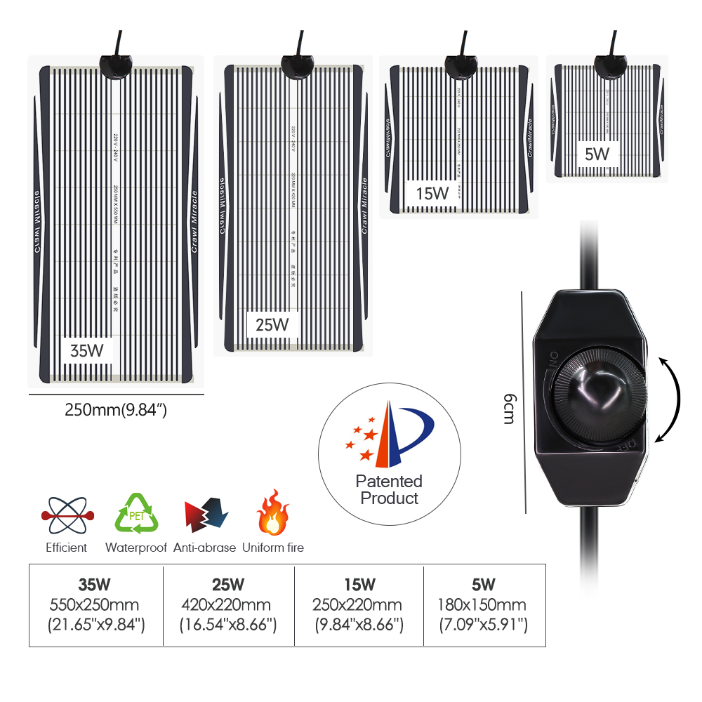 EU/AU/UK/US Graphene Material  - Heat Mat Seedling のレビューと価格