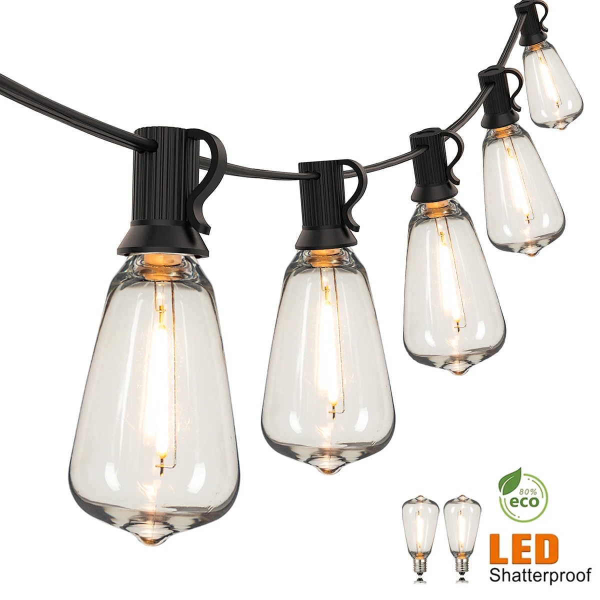 110V US Plug ST38 String Light - Self Watering Insert のレビューと価格